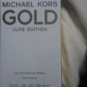 Micael Kors Gold Luxe Edition 3.4oz Eau De Parfum